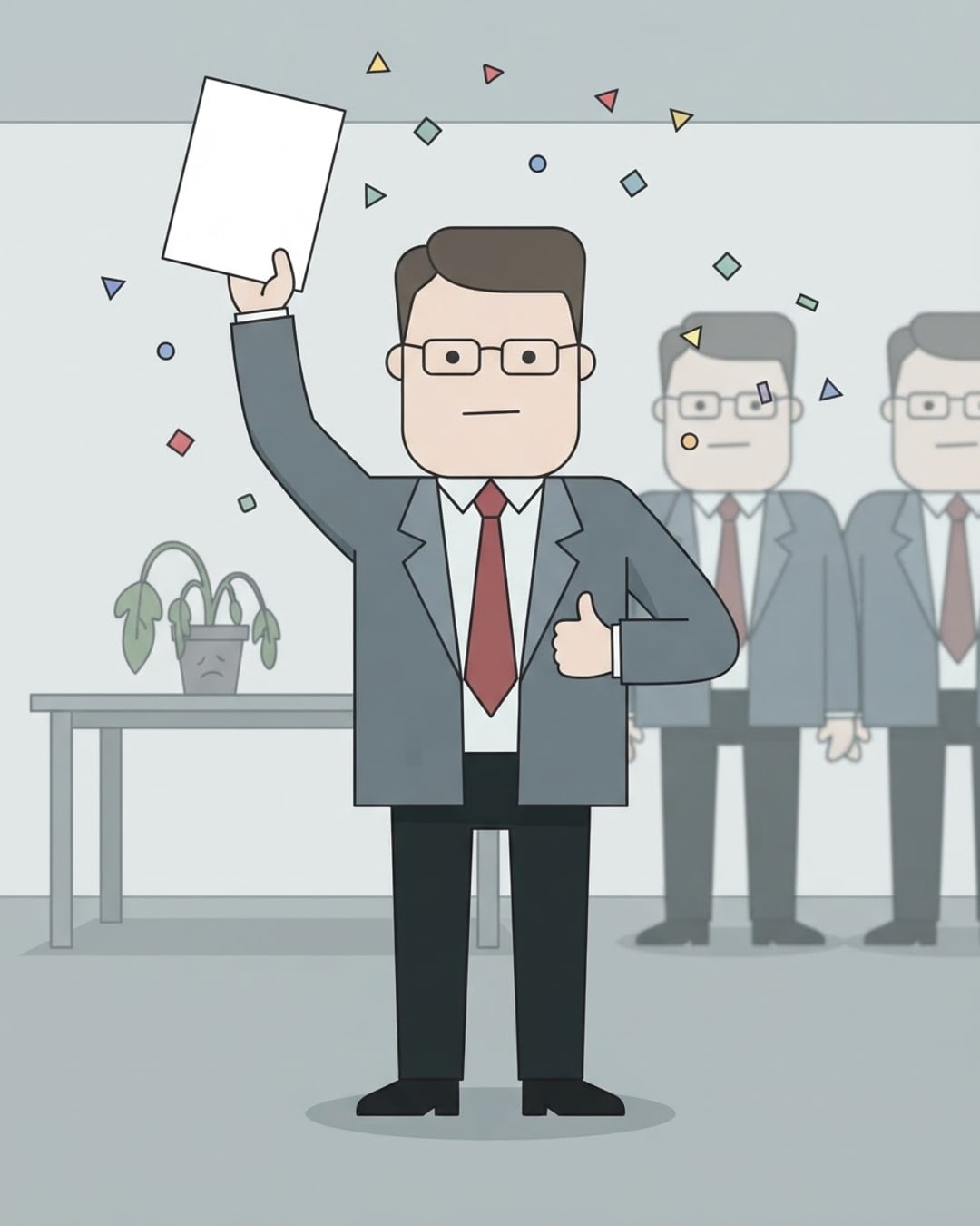 Meme: 100 holders. the company remains fully aligned and mildly aware.