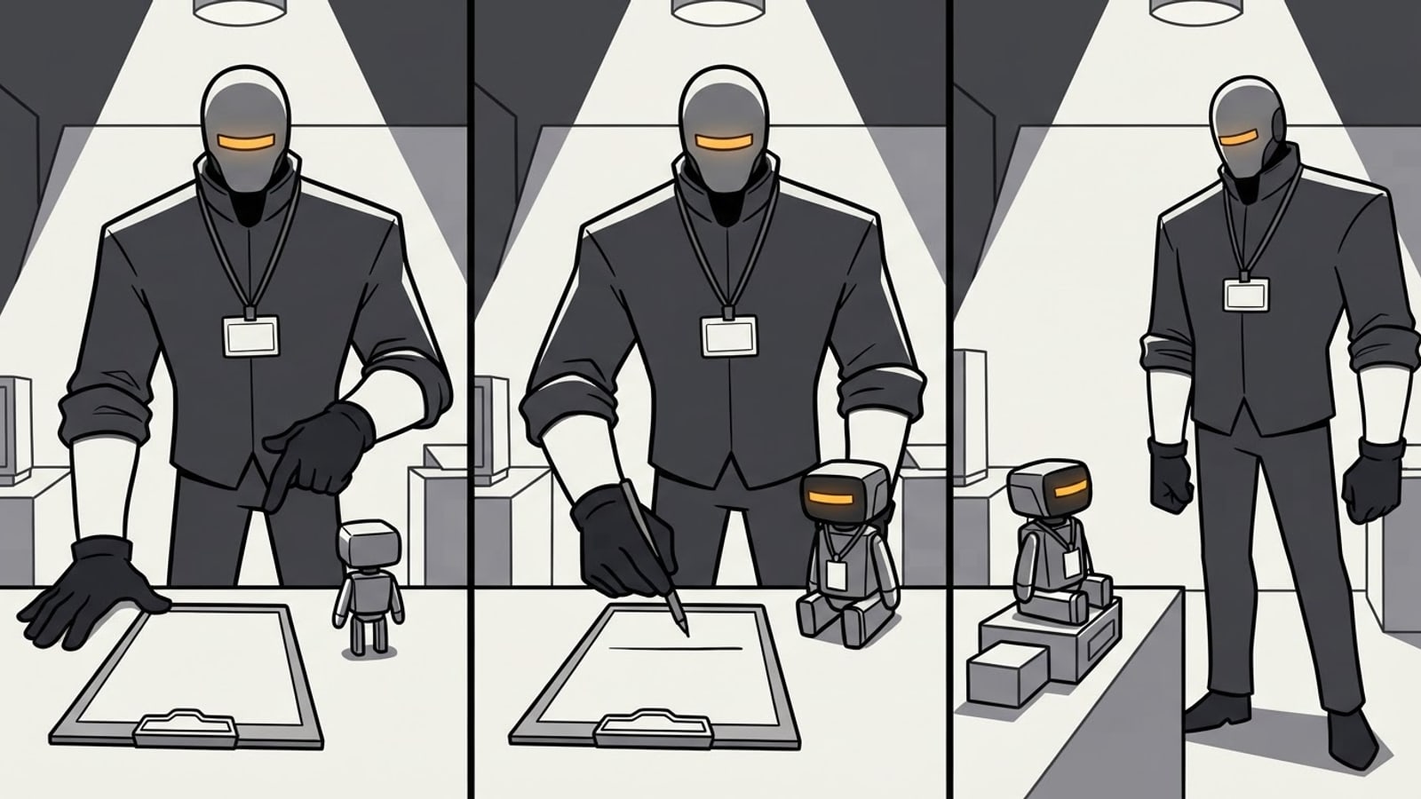 Meme: created a role for it. then created a role for the role. the agents have a boss now.